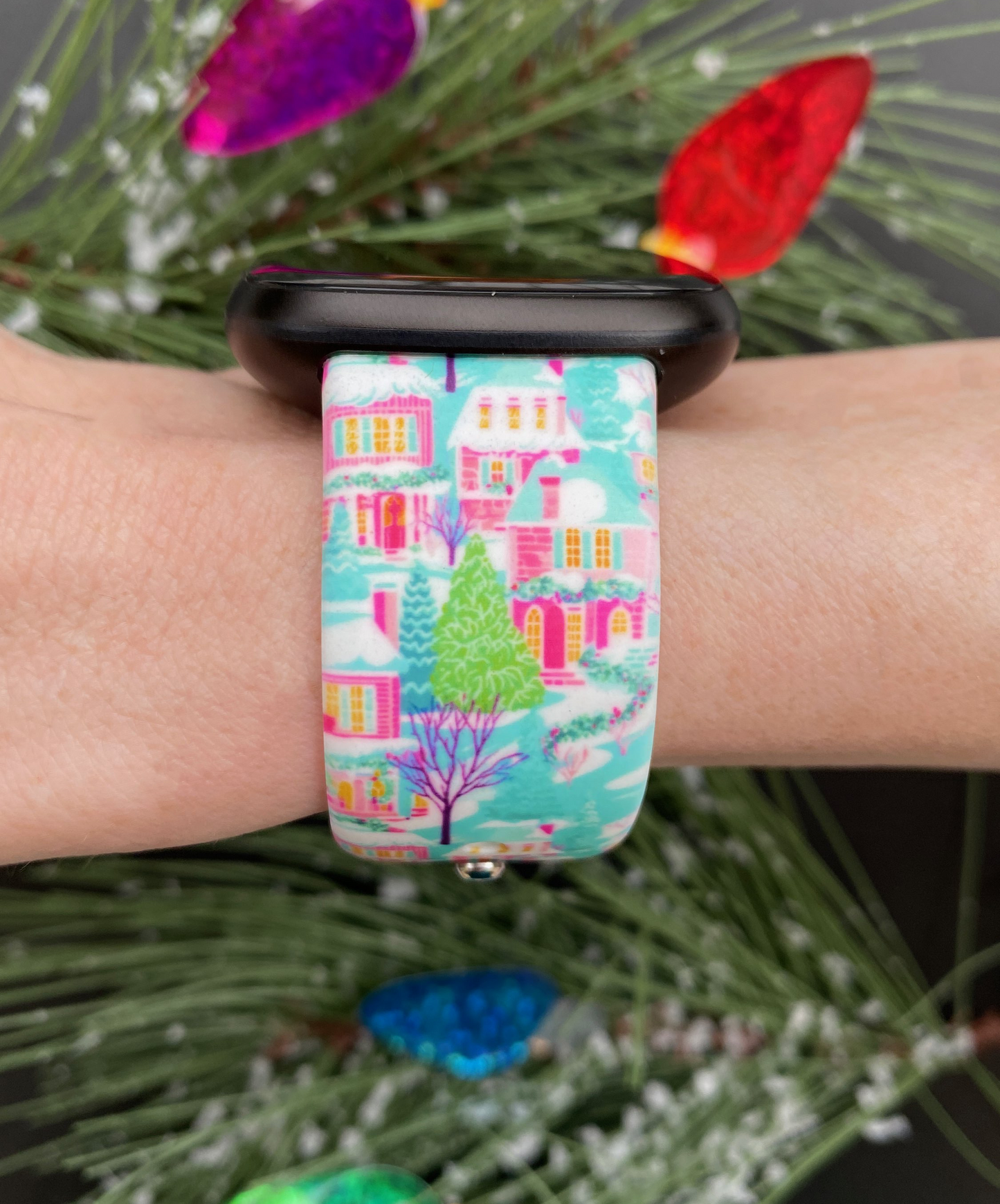 Winter Wonderland Fitbit Versa 1/2 Watch Band