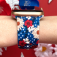 4th of July Floral Apple Watch Band