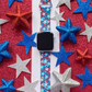 4th of July Stars Apple Watch Band