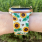 Sunflower Bees Apple Watch Band