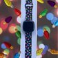 Christmas Lights Fitbit Versa 3/Versa 4/Sense/Sense 2 Watch Band