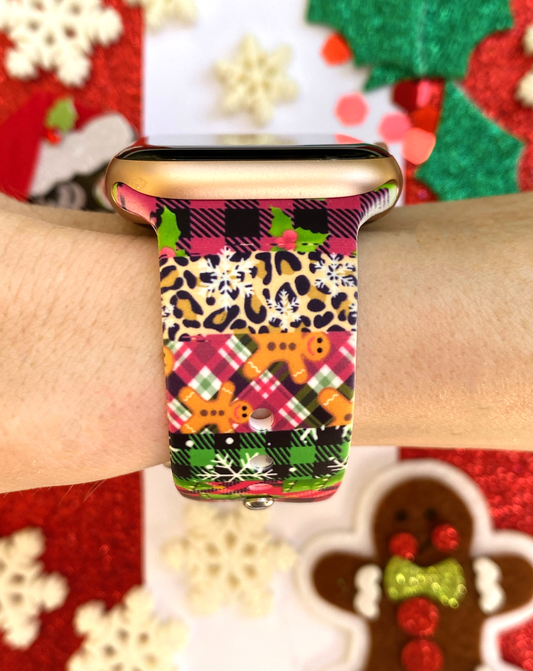 Holiday Plaid Apple Watch Band