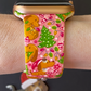 Christmas Lights Dog Apple Watch Band