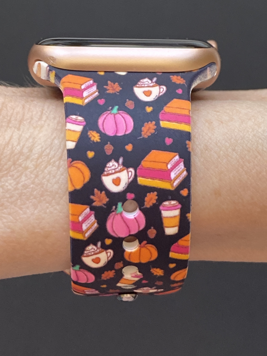 Fall Book Lover Apple Watch Band