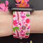 Christmas Flamingo Fitbit Versa 3/Versa 4/Sense/Sense 2 Watch Band