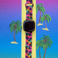 Neon Palms Fitbit Versa 3/Versa 4/Sense/Sense 2 Watch Band