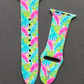 Neon Palm Fronds Apple Watch Band