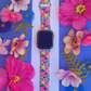 Pink Floral Apple Watch Band