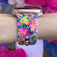 Pink Floral Apple Watch Band