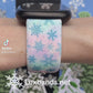 Snowflake Fitbit Versa 3/Versa 4/Sense/Sense 2 Watch Band