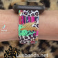 Leopard Serape Fitbit Versa 1/2 Watch Band