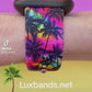 Neon Palms Fitbit Versa 3/Versa 4/Sense/Sense 2 Watch Band