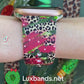 Christmas Leopard Apple Watch Band