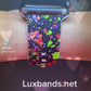 Halloween Neon Splatter Apple Watch Band