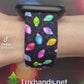 Christmas Lights Fitbit Versa 3/Versa 4/Sense/Sense 2 Watch Band