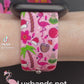 Christmas Flamingo Fitbit Versa 3/Versa 4/Sense/Sense 2 Watch Band