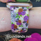 Roses and Webs Halloween Apple Watch Band