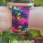 Neon Palms Apple Watch Band