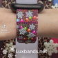 Christmas Lights Leopard Fitbit Versa 1/2 Watch Band