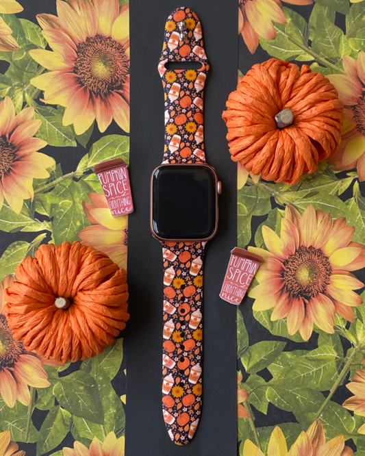 Pumpkin Spice Lover Apple Watch Band