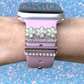 Silver Flower Stackable Watch Charm