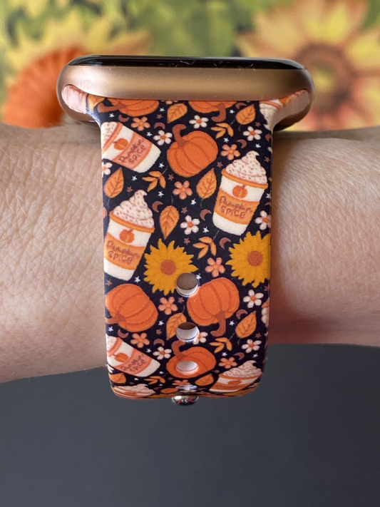 Pumpkin Spice Lover Apple Watch Band