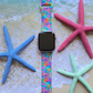 Neon Starfish Apple Watch Band