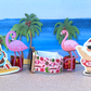 Pink Flamingo Christmas Apple Watch Band