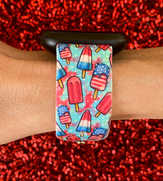 4th of July Fitbit Versa 3/Versa 4/Sense/Sense 2 Watch Band