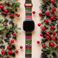 Christmas Leopard Fitbit Versa 3/Versa 4/Sense/Sense 2 Watch Band
