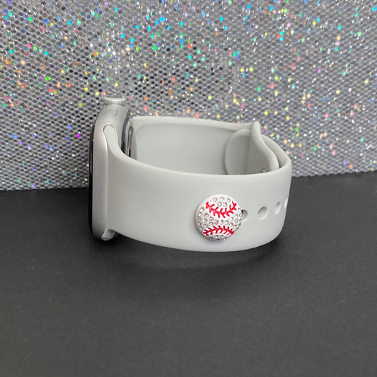 Baseball Watch Charm