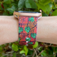 Fall Leopard Leaves Apple Watch Band