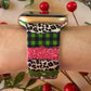 Christmas Leopard Apple Watch Band