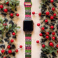 Christmas Leopard Apple Watch Band