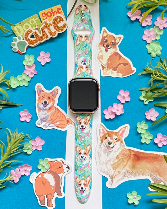 Corgi Dog Apple Watch Band