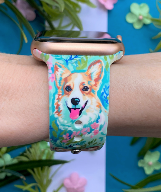 Corgi Dog Apple Watch Band