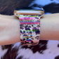 Western Cowhide Print Apple Watch Band