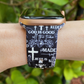 Cross Apple Watch Band