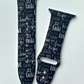 Faith Love Hope Black Apple Watch Band