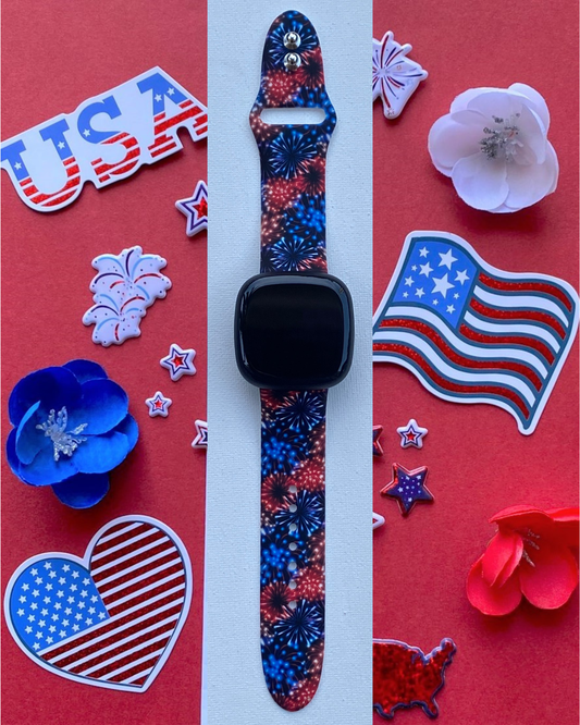 Firework Fitbit Versa 3/Versa 4/Sense/Sense 2 Watch Band
