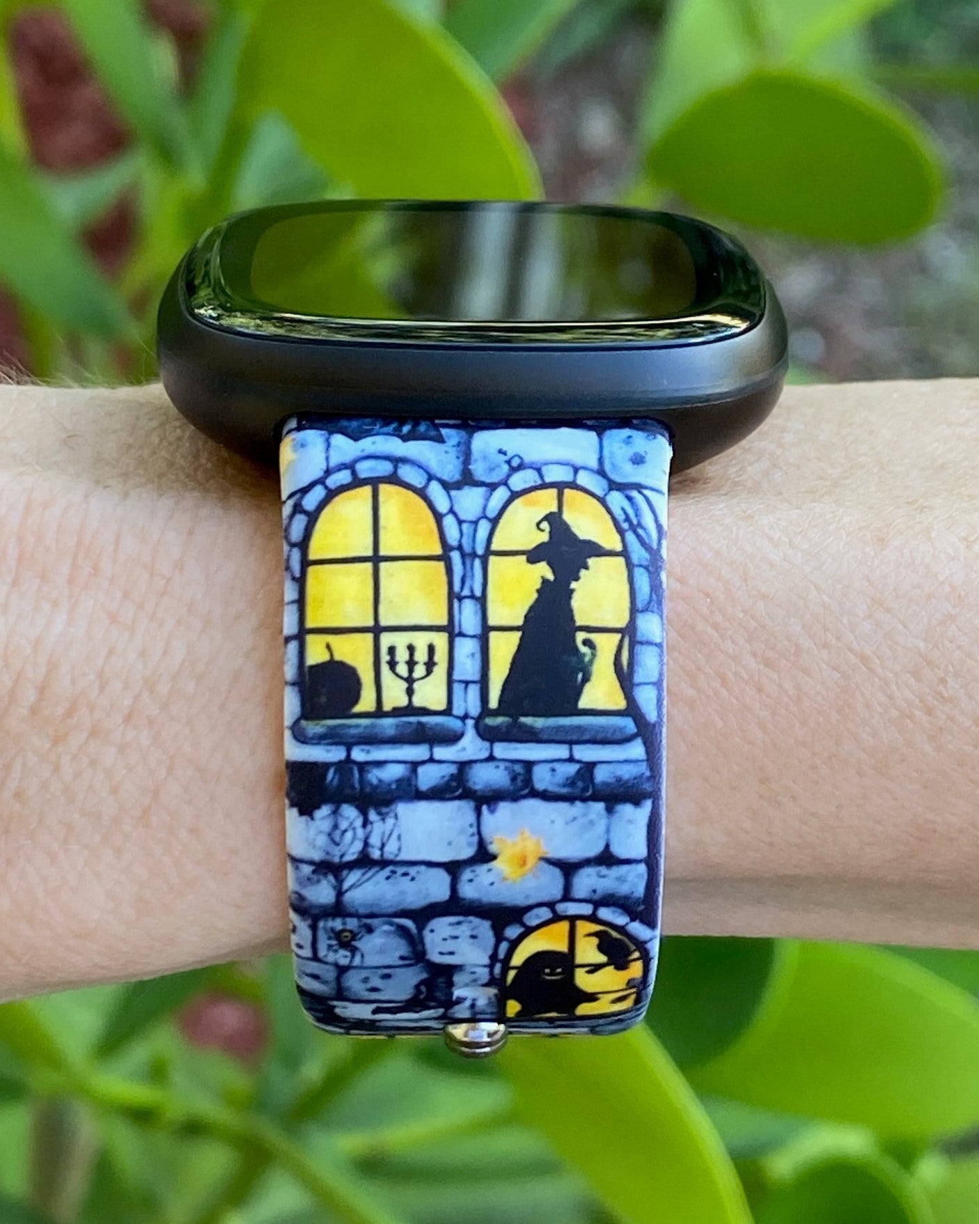 Haunted House Fitbit Versa 1/2 Watch Band