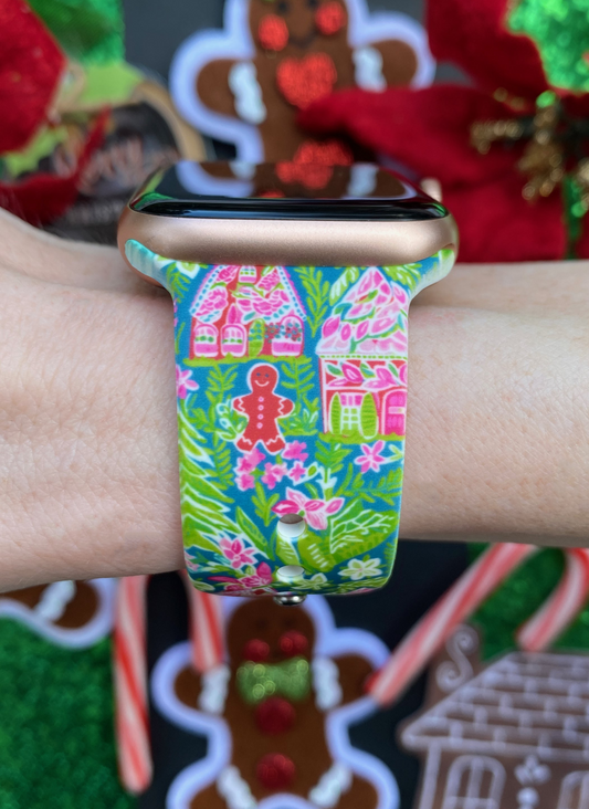 Gingerbread House Apple Watch Band