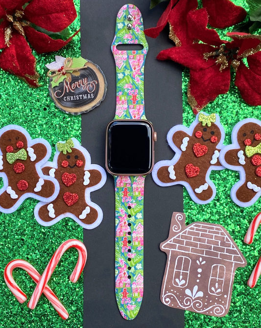 Gingerbread House Apple Watch Band