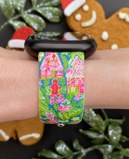 Gingerbread Fitbit Versa 1/2 Watch Band