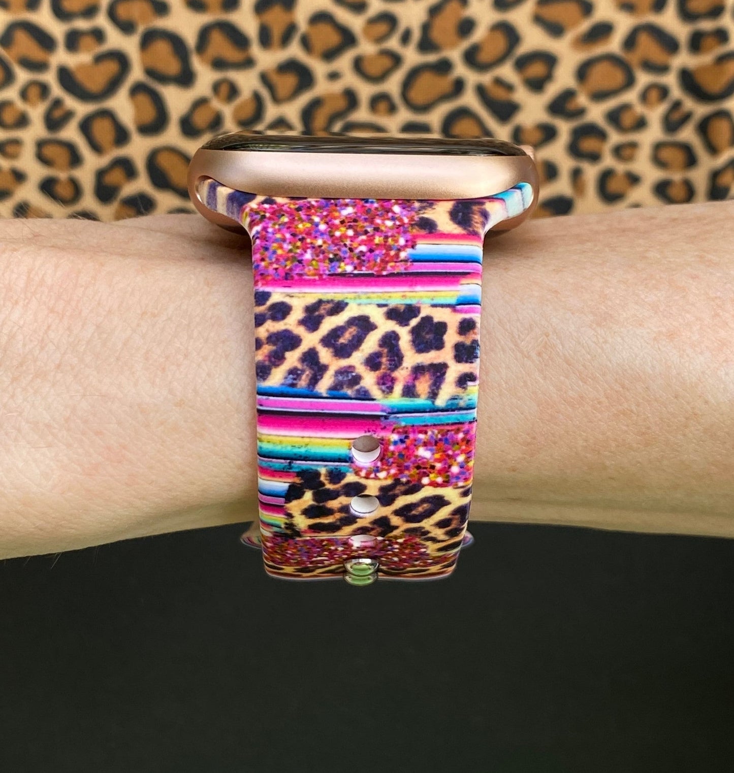 Leopard Serape Apple Watch Band