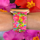 Colorful Hibiscus Apple Watch Band