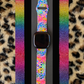 Neon Leopard Splatter Fitbit Versa 3/Versa 4/Sense/Sense 2 Watch Band