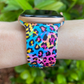 Neon Leopard Apple Watch Band