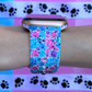 Splatter Paw Prints Apple Watch Band