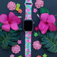 Pink Blooms Apple Watch Band